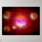 Mikroskopische Sicht von Dendrimern 1 Poster (Vorne)