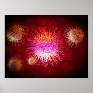 Mikroskopische Sicht von Dendrimern 1 Poster