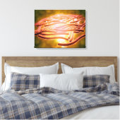 Mikroskopische Sicht von Legionella Pneumophila 2 Leinwanddruck (Insitu (Schlafzimmer))