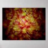 Mikroskopische Spermienansicht Poster (Vorne)