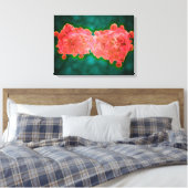 Mikroskopischer Anblick einer Leukämiezelle Leinwanddruck (Insitu (Schlafzimmer))