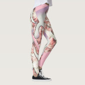 Mikroskopisches Eis-Bild Leggings (Rechts)