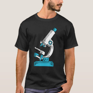 Mikroskopmikrobiologen Biologie Nerd Science la T-Shirt