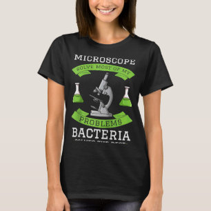 Mikroskopmikrobiologie Laboratorium Biologie Wisse T-Shirt