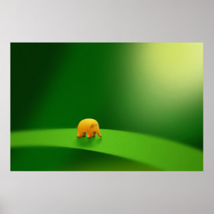 Mikrotiere - Elefant Poster