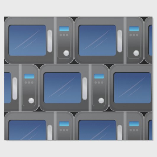 Mikrowelle Geschenkpapier (Flach)