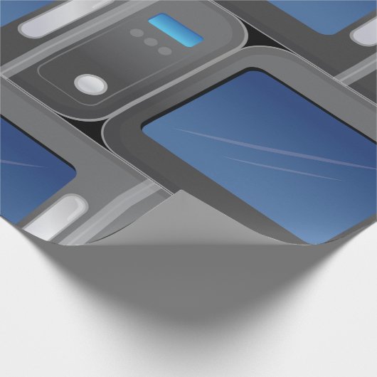 Mikrowelle Geschenkpapier (Ecke)