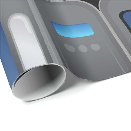 Mikrowelle Geschenkpapier (Rolleneckpunkt)