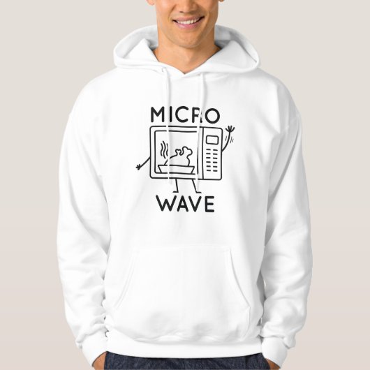 Mikrowelle Hoodie (Vorderseite)
