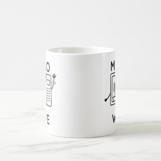 Mikrowelle Kaffeetasse (Mittel)