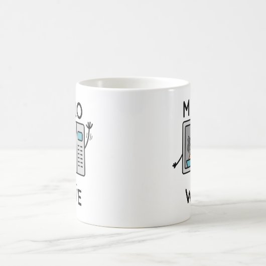 Mikrowelle Kaffeetasse (Mittel)