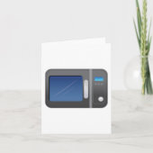 Mikrowelle Karte (Vorderseite)