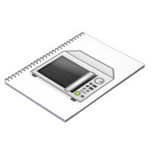 Mikrowelle Notizblock (Linke Seite)