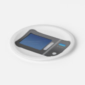 Mikrowelle Pappteller (Schrägansicht)