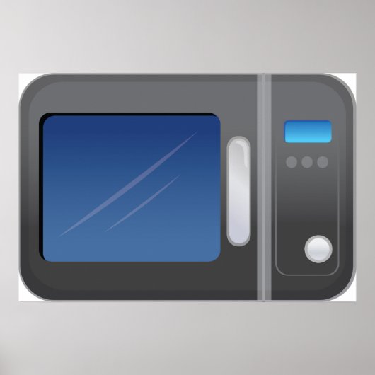 Mikrowelle Poster (Vorne)