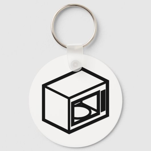 Mikrowelle Schlüsselanhänger (Vorderseite)