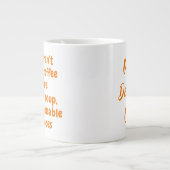 Mikrowelle-Tasse (Funny Quote Cake in a Tasse Reze (Vorderseite)