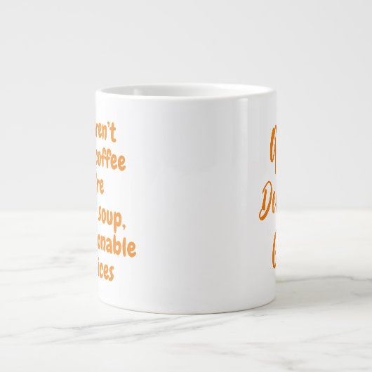 Mikrowelle-Tasse (Funny Quote Cake in a Tasse Reze (Vorderseite)