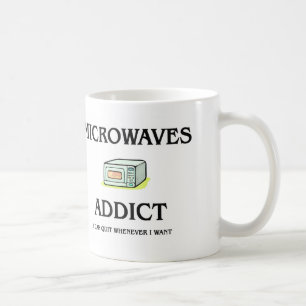 Mikrowellen-Süchtiger Kaffeetasse