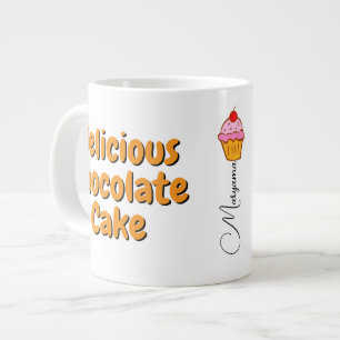 Mikrowellen-Tasse (Schokoladenkuchen in der Mikrow Jumbo-Tasse