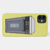 Mikrowellendarstellung Cartoon Case-Mate iPhone Hülle (Rückseite (Horizontal))