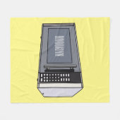 Mikrowellendarstellung Cartoon Fleecedecke (Vorderseite (Horizontal))