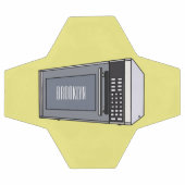 Mikrowellendarstellung Cartoon Fußball (Flach)