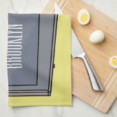 Mikrowellendarstellung Cartoon Geschirrtuch (Viertel Falte)