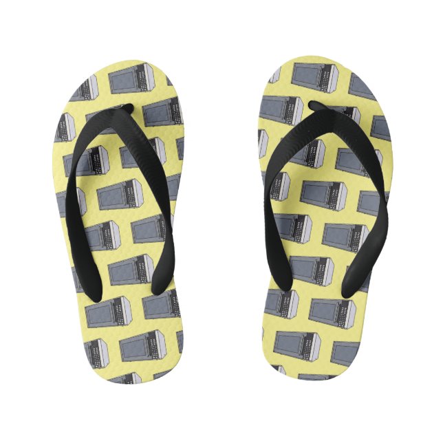 Mikrowellendarstellung Cartoon Kinderbadesandalen (Fußbett)