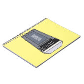 Mikrowellendarstellung Cartoon Notizblock (Linke Seite)