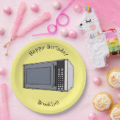 Mikrowellendarstellung Cartoon Pappteller (Party)