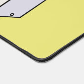 Mikrowellendarstellung Cartoon Schreibtischunterlage (Ecke)