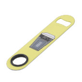 Mikrowellendarstellung Cartoon Speed Flaschenöffner (Vorderseite Schrägansicht)