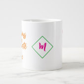 Mikrowellensichere Tasse für Schokoladenkuchen (Vorderseite)