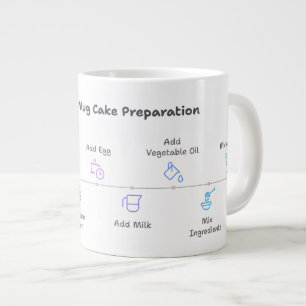 Mikrowellensichere Tasse mit leicht schokoladenbra