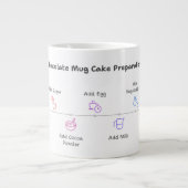 Mikrowellensichere Tasse mit leicht schokoladenbra (Vorderseite)