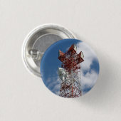 Mikrowellenturm Button (Vorne & Hinten)
