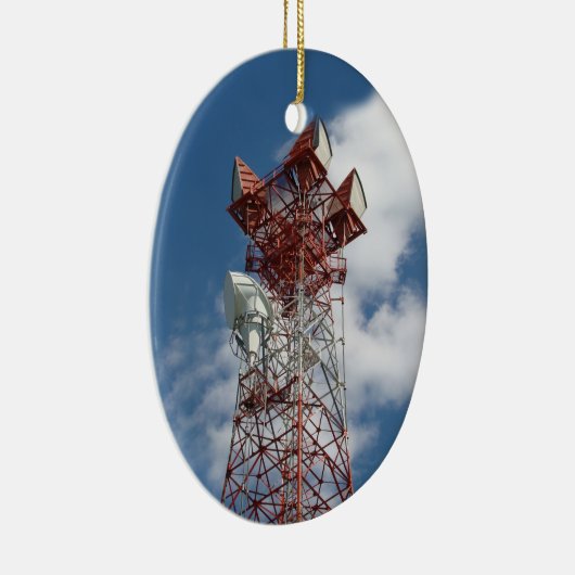 Mikrowellenturm Keramik Ornament (Rechts)