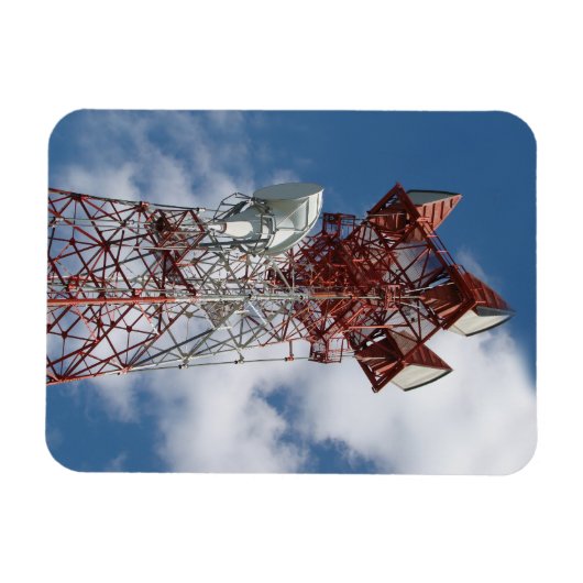 Mikrowellenturm Magnet (Horizontal)