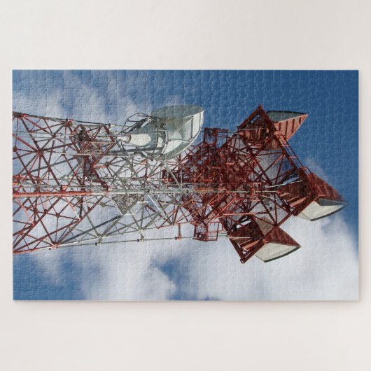 Mikrowellenturm Puzzle (Horizontal)