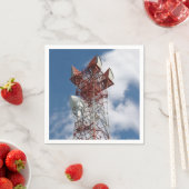 Mikrowellenturm Serviette (Beispiel)