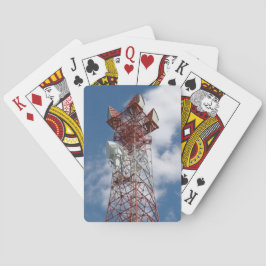 Mikrowellenturm Spielkarten