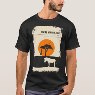 Mikumi Tansania Nationalpark Vintag minimaler Trav T-Shirt