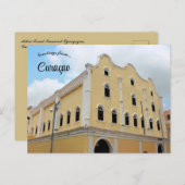 Mikve Israel Emanuel Synagogue Curaçao Postkarte (Vorne/Hinten)
