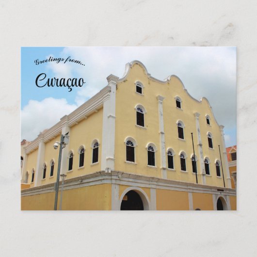 Mikve Israel Emanuel Synagogue Curaçao Postkarte (Vorderseite)