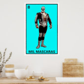 Mil Mascaras Poster (Küche)