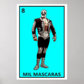 Mil Mascaras Poster (Vorne)