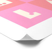 Mila baby name girl Poster (Ecke)