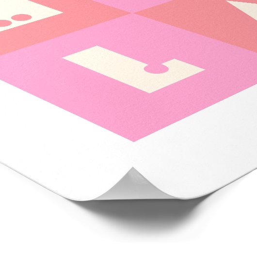 Mila baby name girl Poster (Ecke)