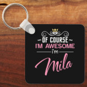 Mila Natürlich bin ich Phantastisch Schlüsselanhänger (Vorderseite)